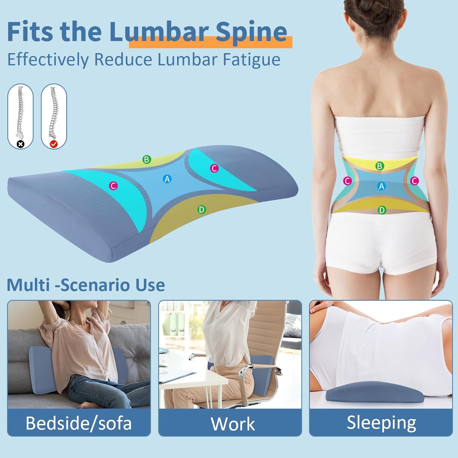 Lumbar Support Pillow 